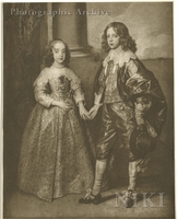 Portrait of Prince William, Later Prince William II, of Orange, and Princess Mary, Princess Royal and Princess of Orange