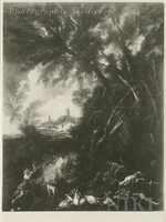 Landscape with Hunters and Hunted Animals