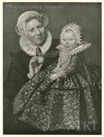 Portrait of Catharina Hooft with her Nurse