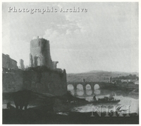 Italian Landscape with a Tower by a River