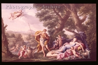 Adonis Discovering Venus Sleeping in a Landscape