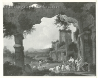 Arcadian Scene with Roman Ruins