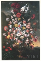 Flowers in a Vase with Birds