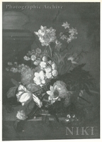 Still Life with Flowers in a Basket