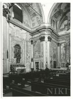 Interior Decoration of the Oratorio delle Teresiane in Piacenza