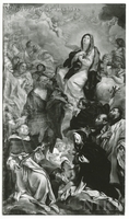 Assumption of the Virgin Mary with Saints