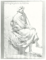 Draped Figure, Seated