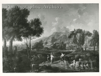 Arcadian Landscape with Classical Monuments