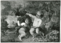 Putti Blowing Bubbles