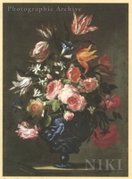 Flowers in a Lapis Lazzuli Vase