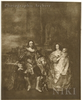 Portrait of Charles I and Queen Henrietta Maria with Their Two Eldest Children, Charles, Prince of Wales, and Mary, Princess Royal