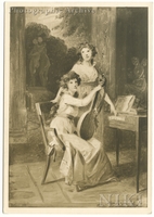 Portrait of Hester Jacoba and Marie Henriette Sanders