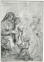 Holy Family with Saint Elisabeth and the Infant Saint John the Baptist