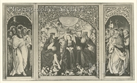 Coronation of the Virgin Mary with Saints Peter and Paul