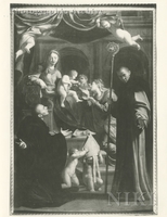 Mystic Marriage of Saint Catherine with Saint Benedict and Saint Antony Abbot