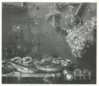 Still Life of Fish and Fruit