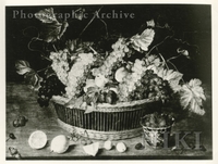Grapes and Other Fruit in a Basket