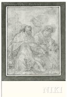 Study for the Incoronation of the Virgin with Saint Augustine and Saint William