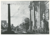 Capriccio View of Rome with Ruins and Figures