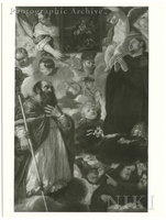 Saints Adoring the Holy Family