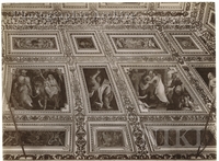View of Ceiling with the Visitation, the Flight into Egypt and a Prophet