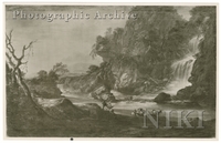 Landscape with a Waterfall and Figures