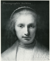 Portrait of Agatha Bas : [Detail]