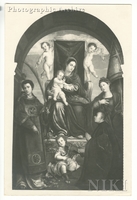 Madonna and Child Enthroned with Saints Ursula, Stephen and Donour