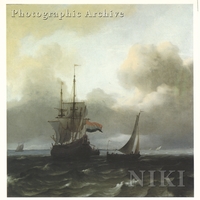 Dutch Man-of-war and Other Shipping in a Choppy Sea
