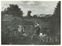 Landscape with a Shepherdess and Cattle