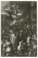 Saint Charles Borromeo Carrying the Holy Nail in Procession