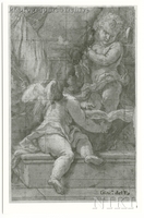 Putti with Book