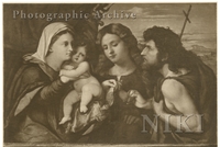 Madonna and Child with Saint John the Baptist and Saint Catherine
