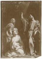 Christ with the Saints Mary Magdalene and Martha