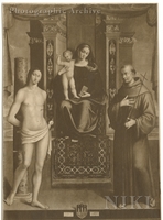 Madonna and Child with Saints Sebastian and Francis of Assisi