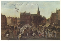 Annual Market in a Dutch Town