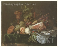 Still Life of Fruit, Oysters and a Ham