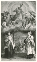 Martyrdom of Saint Ursula with Saint Cordula and Christ the Saviour