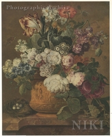 Still Life with Flowers and Nest