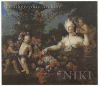 Flora with Putti and Garlands of Flowers