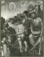 Baptism of Christ with Saint John on the Isle of Patmos