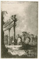 Architecture Capriccio with Roman Ruins