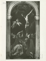 Christ Crucified with Saints