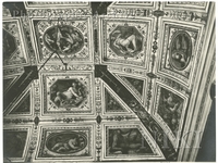 View of a Ceiling in Palazzo Bocchi, Bologna, with Virtues and Gods