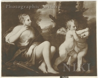 Satyr Playing the Flute with a Nymph