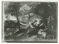 Nativity with Annunciation to the Shepherds