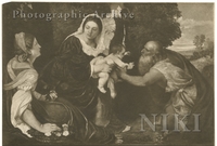 Holy Family with Saint Dorothea