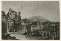 Capriccio with City-gate