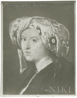 Girl with Florid Head-scarf