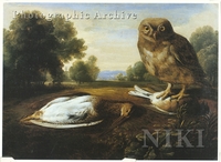 Landscape with an Owl and Spoils of the Hunt